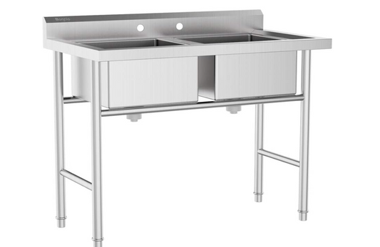 Stainless Steel Sink 2 Compartment